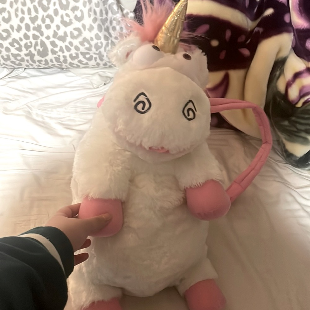 Fluffy unicorn from despicable me movie